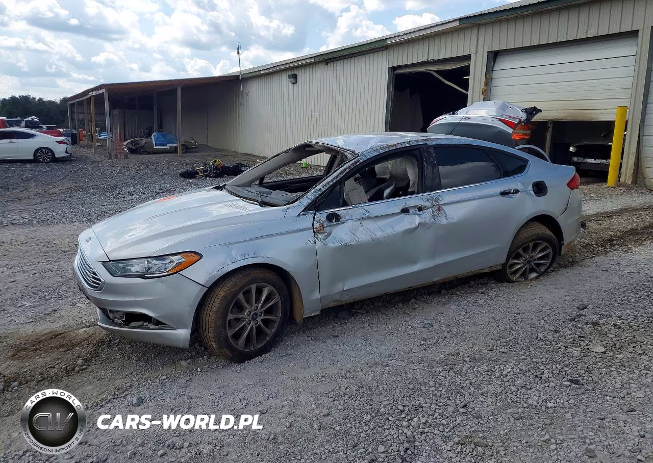 2017 Ford Fusion Se VIN:3FA6P0HD4HR371869 - 1
