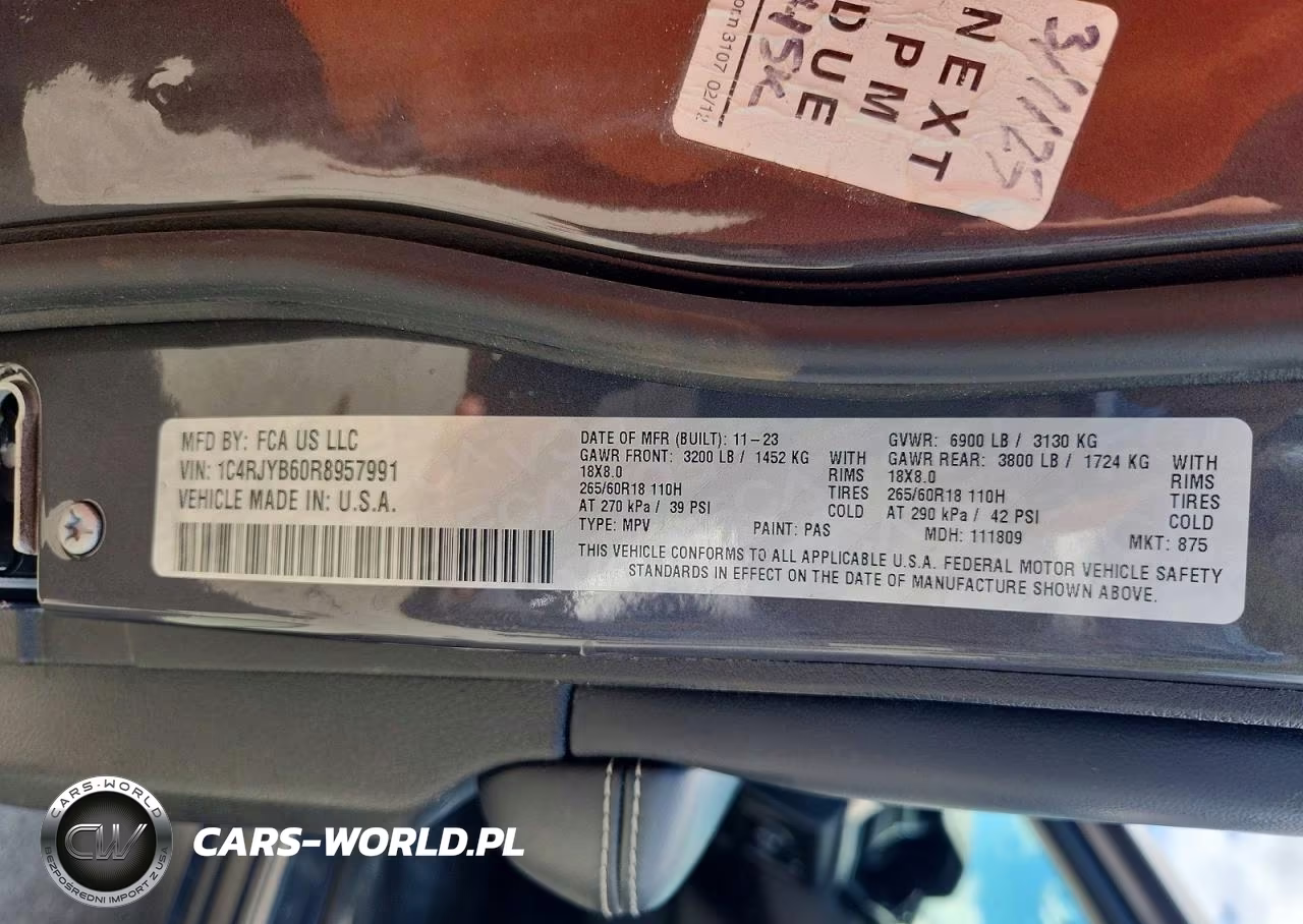 2024 Jeep Grand Cherokee Limited 4Xe VIN:1C4RJYB60R8957991 - 13