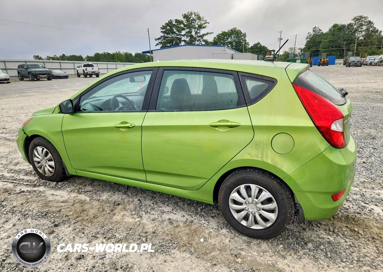 2013 Hyundai Accent Gs VIN:KMHCT5AE9DU078976 - 2