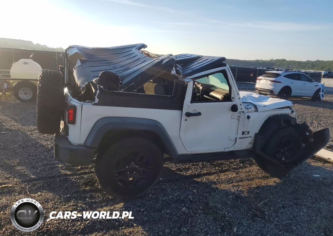 2009 Jeep Wrangler X VIN:1J4FA24149L733387 - 3