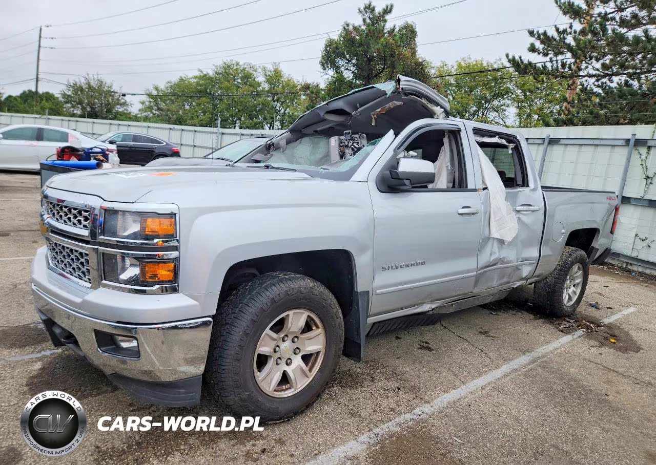 2015 Chevrolet Silverado K1500 Lt VIN:3GCUKREC2FG209764 - 1