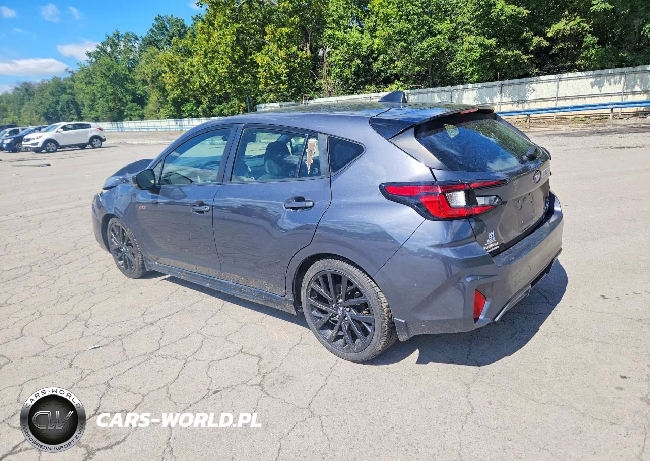2024 Subaru Impreza Rs VIN:JF1GUHJC2R8275738 - 2