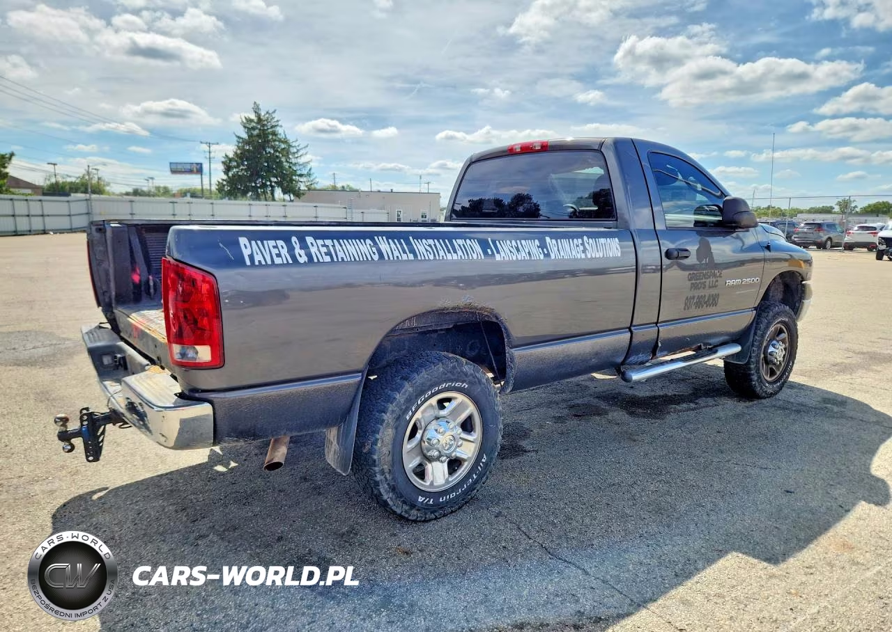2004 Dodge Ram St VIN:3D7KU26D24G195710 - 3