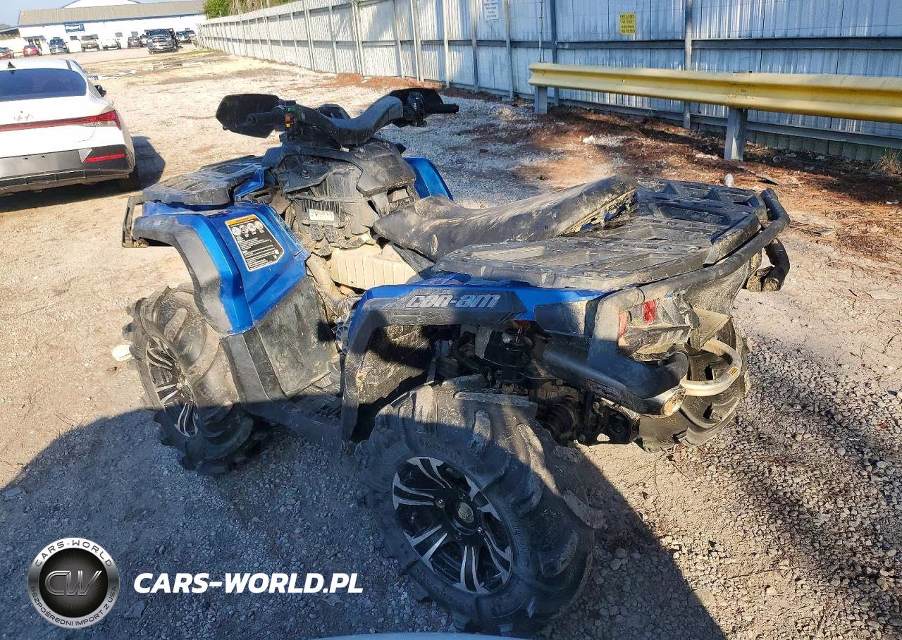 2023 Can-Am Outlander Atv VIN:3JBLKAU45PJ002641 - 3