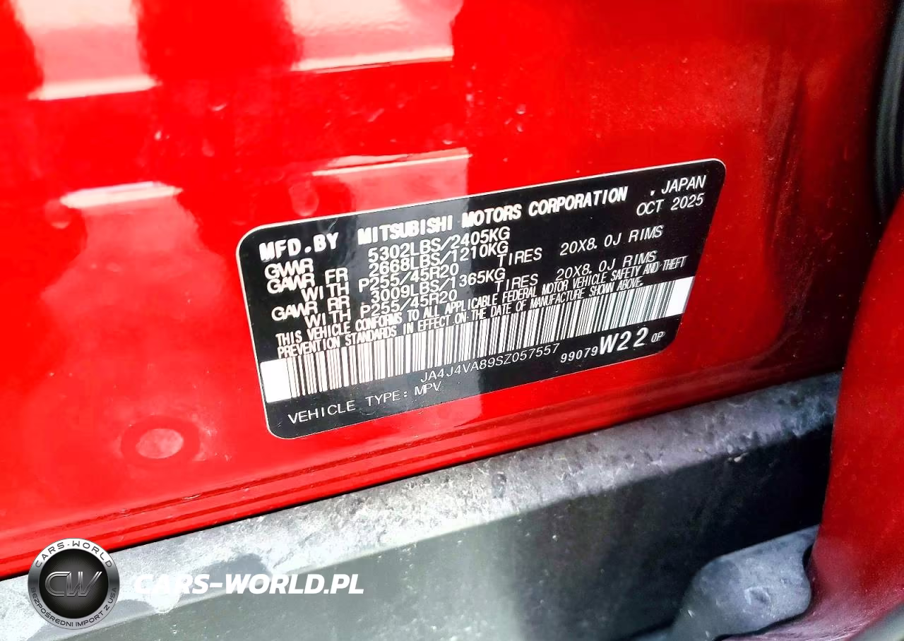 2025 Mitsubishi Outlander Se VIN:JA4J4VA89SZ057557 - 13