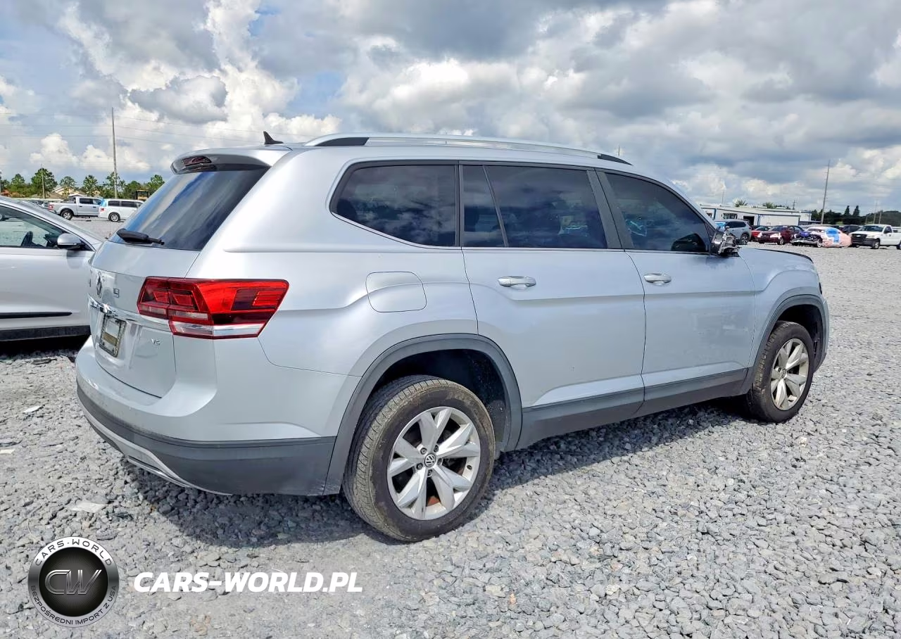 2018 Volkswagen Atlas Se VIN:1V2CR2CA8JC535918 - 3