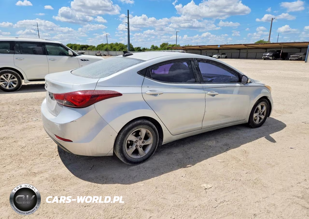 2015 Hyundai Elantra Se VIN:5NPDH4AE9FH652056 - 3