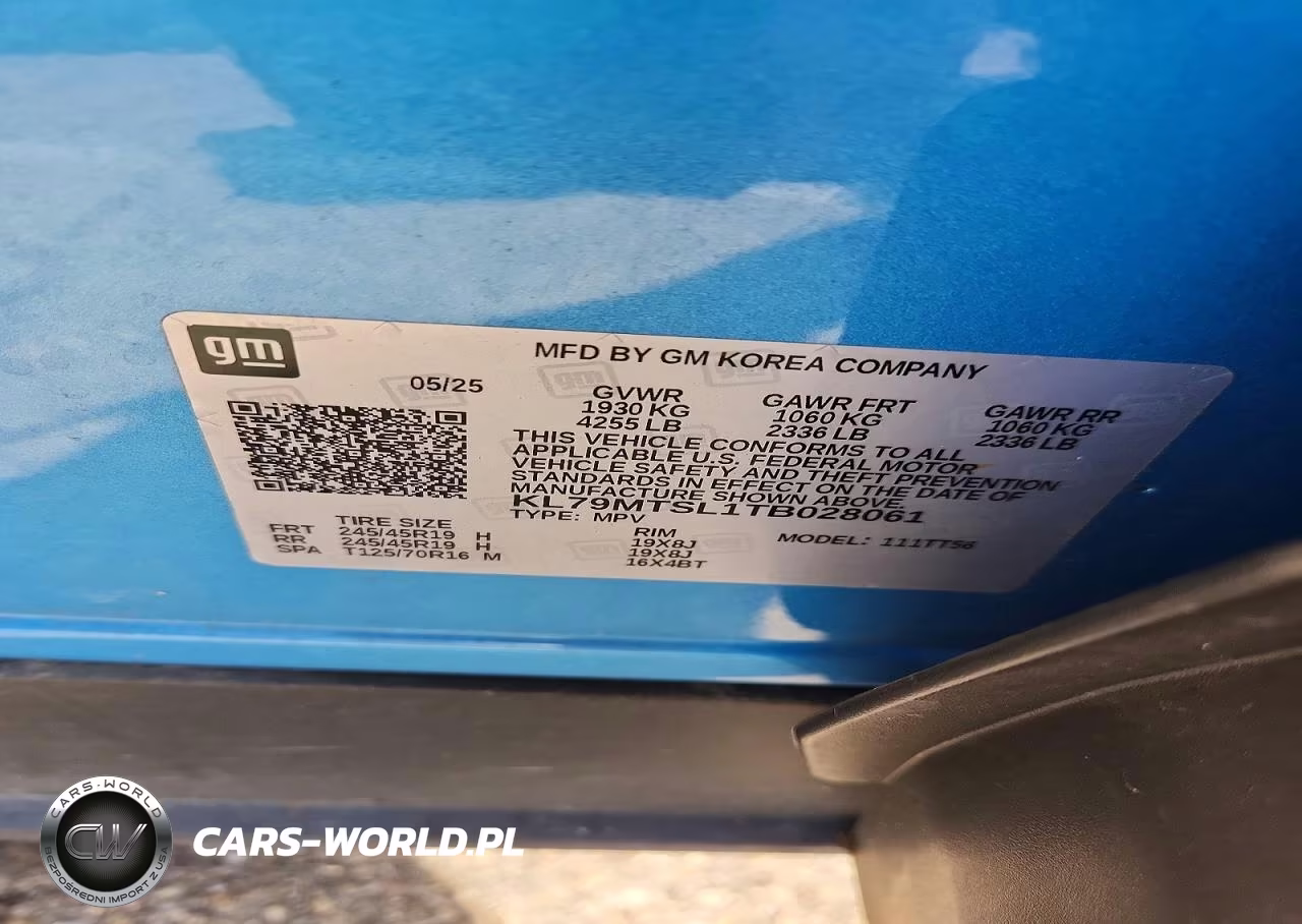 2026 Chevrolet Trailblazer Rs VIN:KL79MTSL1TB028061 - 13
