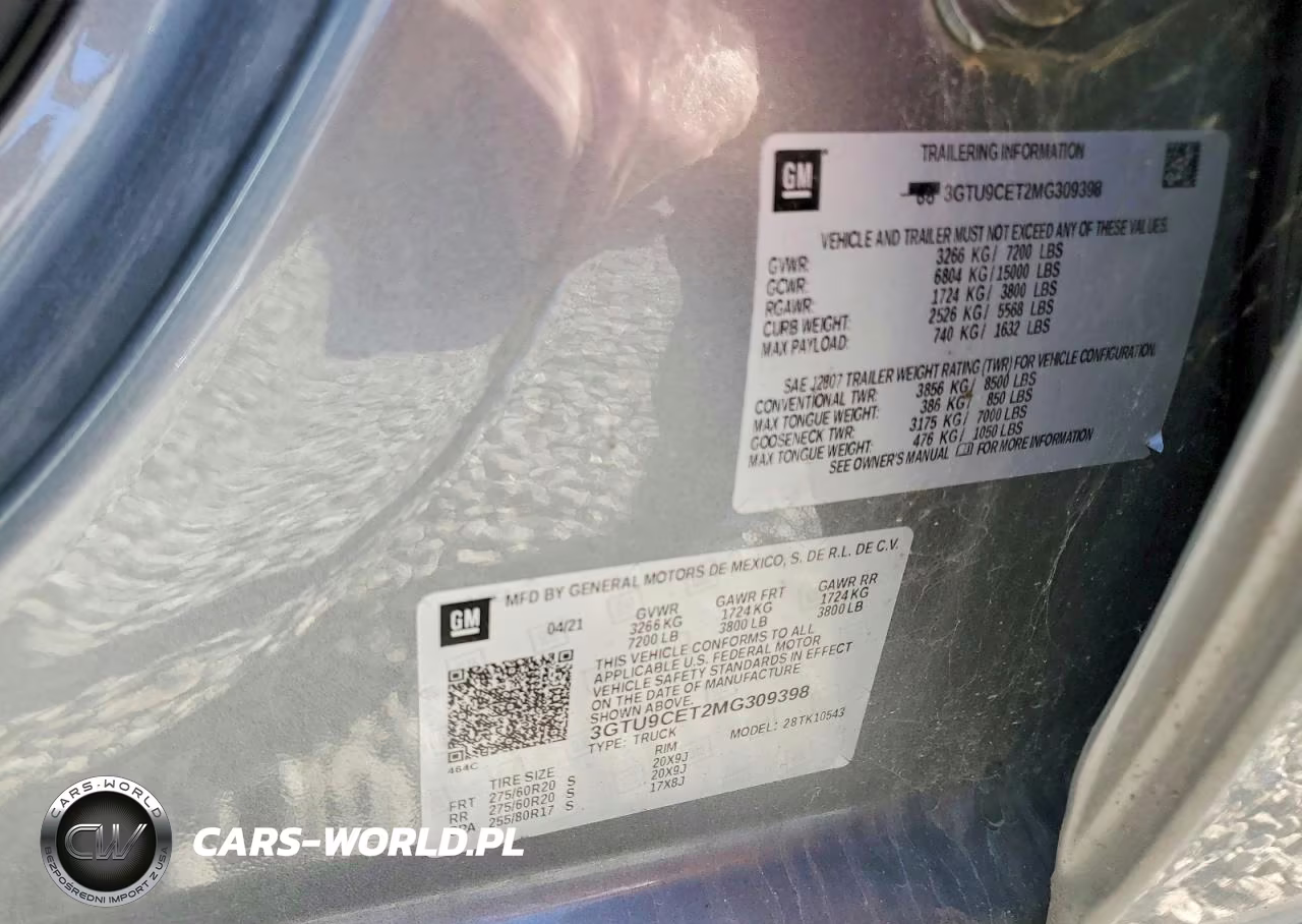2021 GMC Sierra K1500 Elevation VIN:3GTU9CET2MG309398 - 12