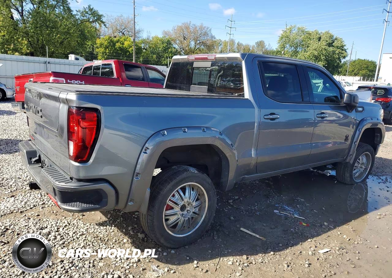 2021 GMC Sierra K1500 Elevation VIN:3GTU9CET2MG309398 - 3