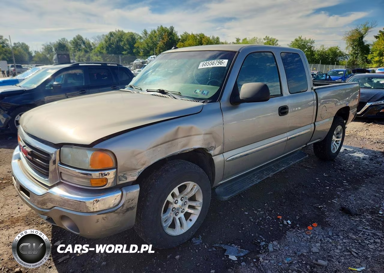 2003 GMC New Sierra K1500 VIN:1GTEK19V83E143001 - 1