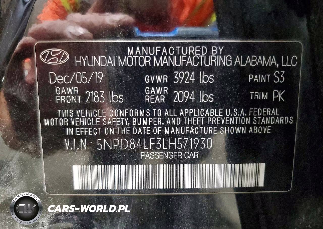 2020 Hyundai Elantra Sel VIN:5NPD84LF3LH571930 - 13
