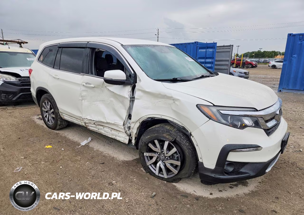 2019 Honda Pilot Ex VIN:5FNYF6H33KB050432 - 4