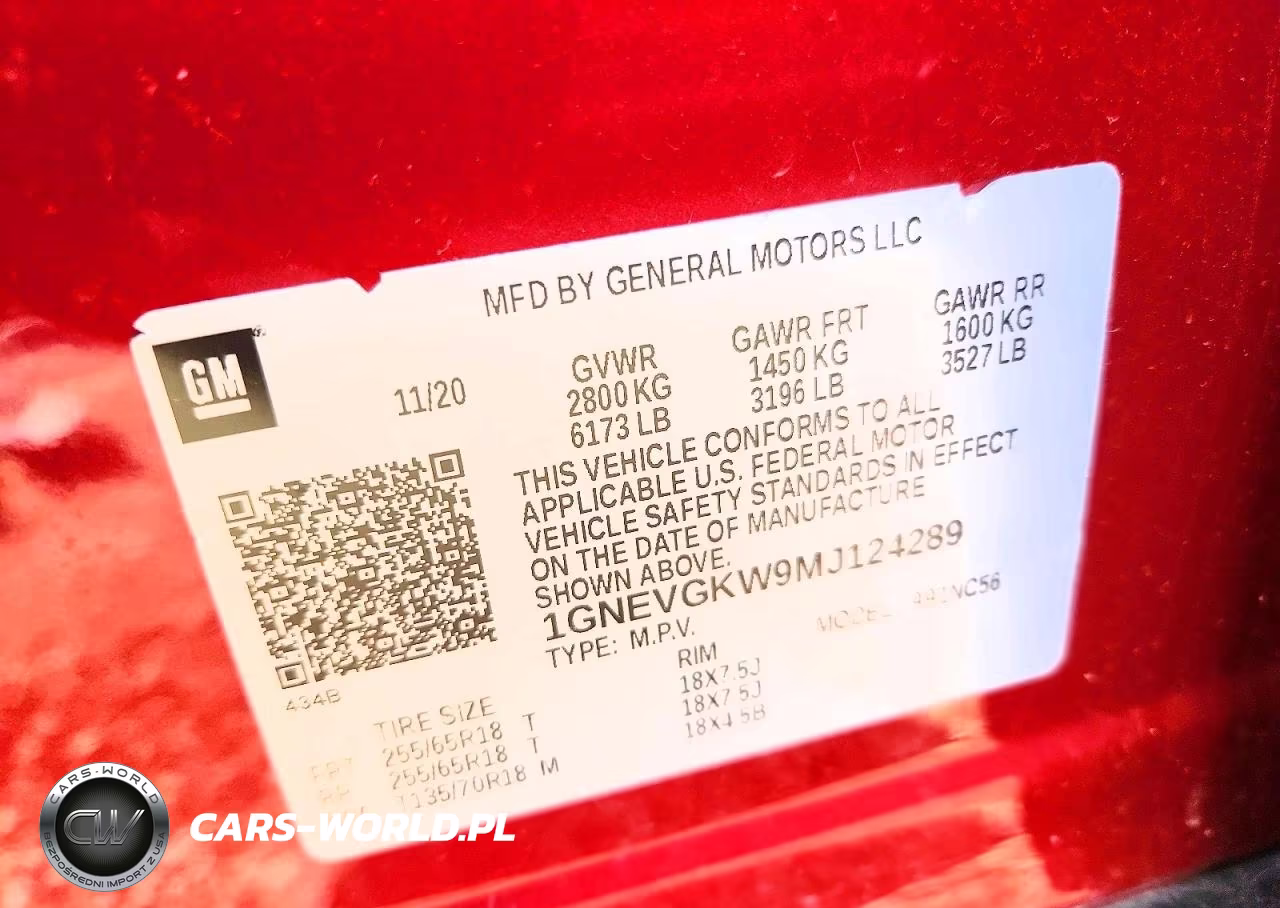 2021 Chevrolet Traverse Lt VIN:1GNEVGKW9MJ124289 - 13