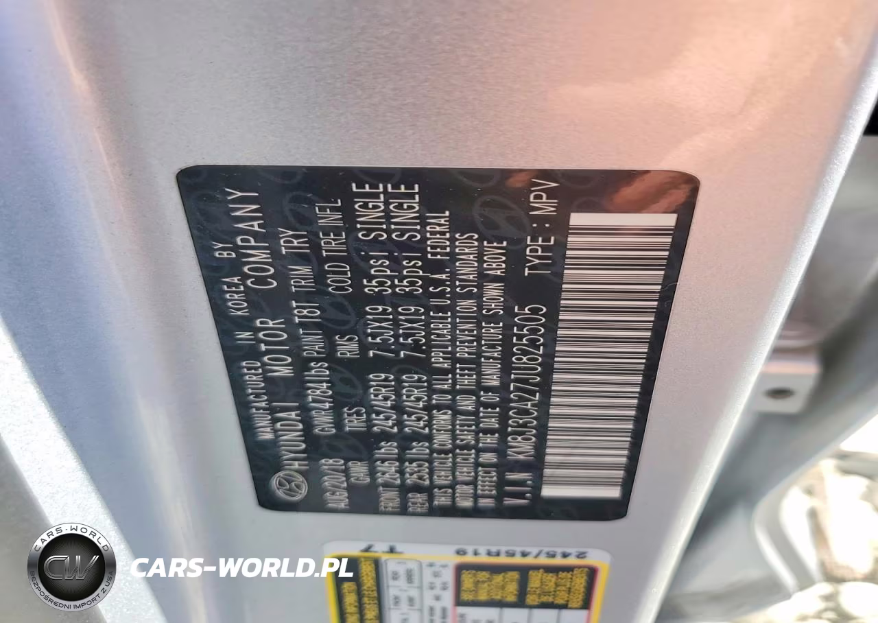 2018 Hyundai Tucson Limited VIN:KM8J3CA27JU825505 - 12