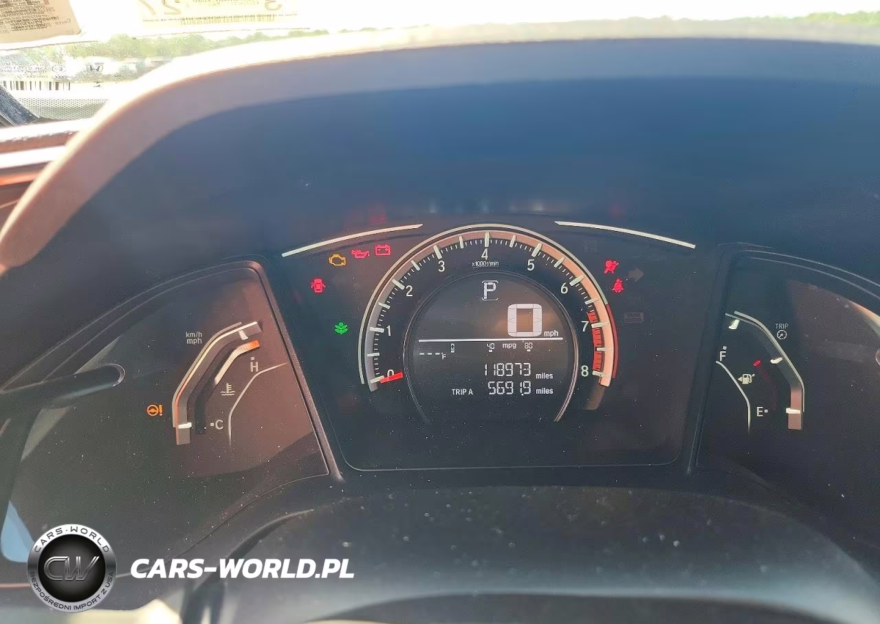 2018 Honda Civic Lx VIN:2HGFC2F55JH575922 - 9