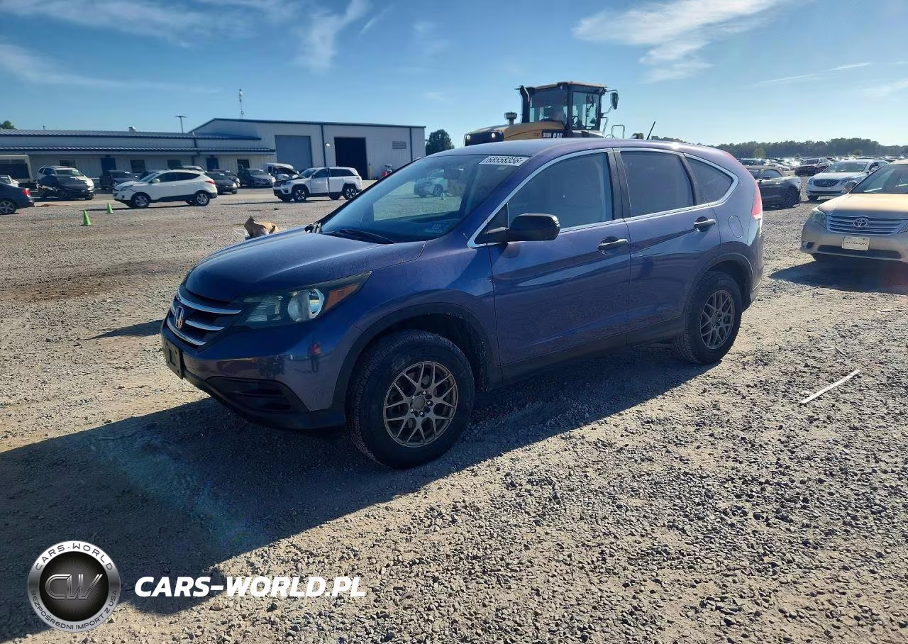 2013 Honda Cr-V Lx VIN:2HKRM4H37DH642967 - 1