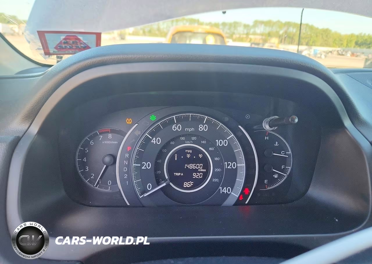 2013 Honda Cr-V Lx VIN:2HKRM4H37DH642967 - 9
