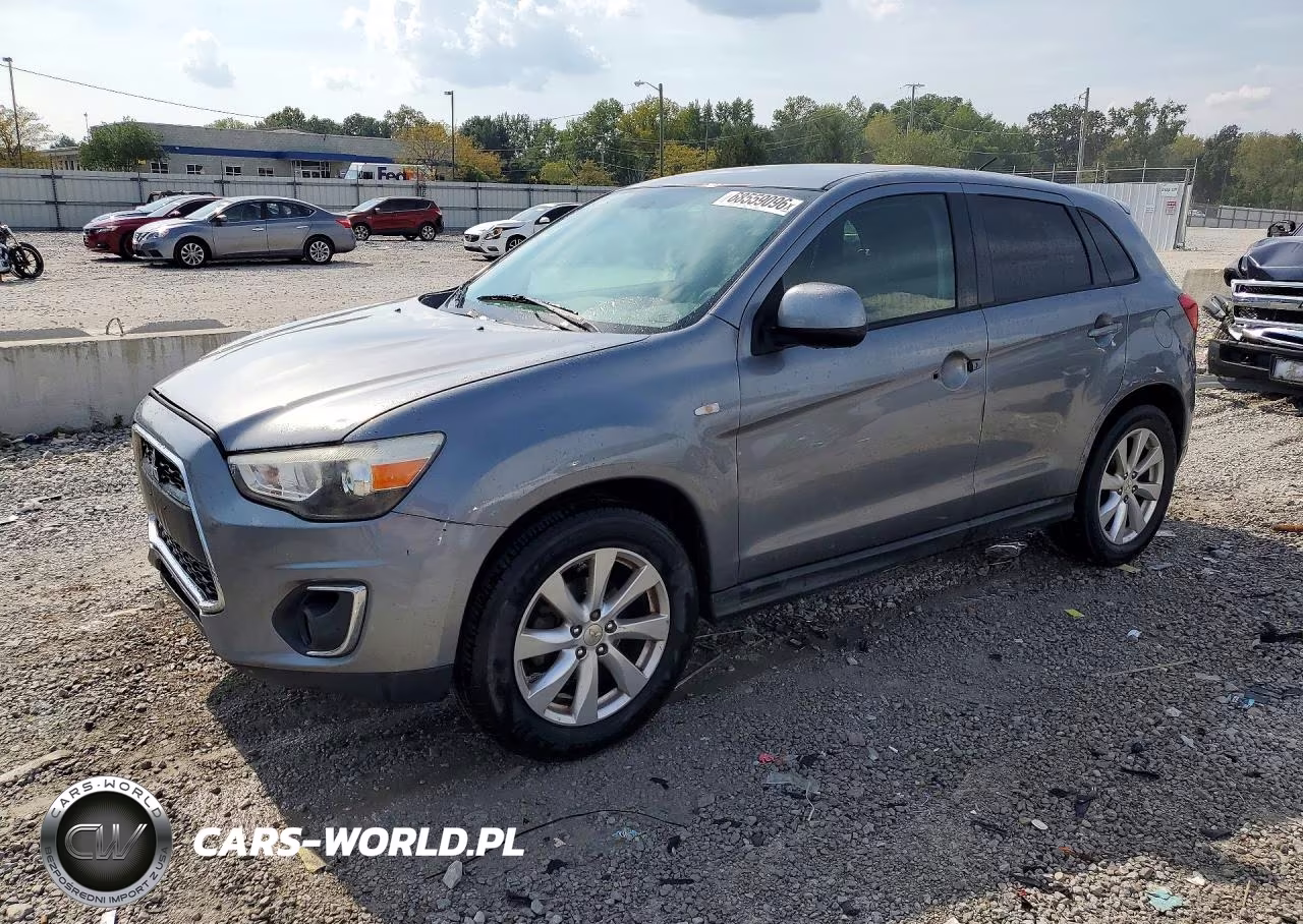 2015 Mitsubishi Outlander Sport Es VIN:4A4AP3AW7FE042741 - 1