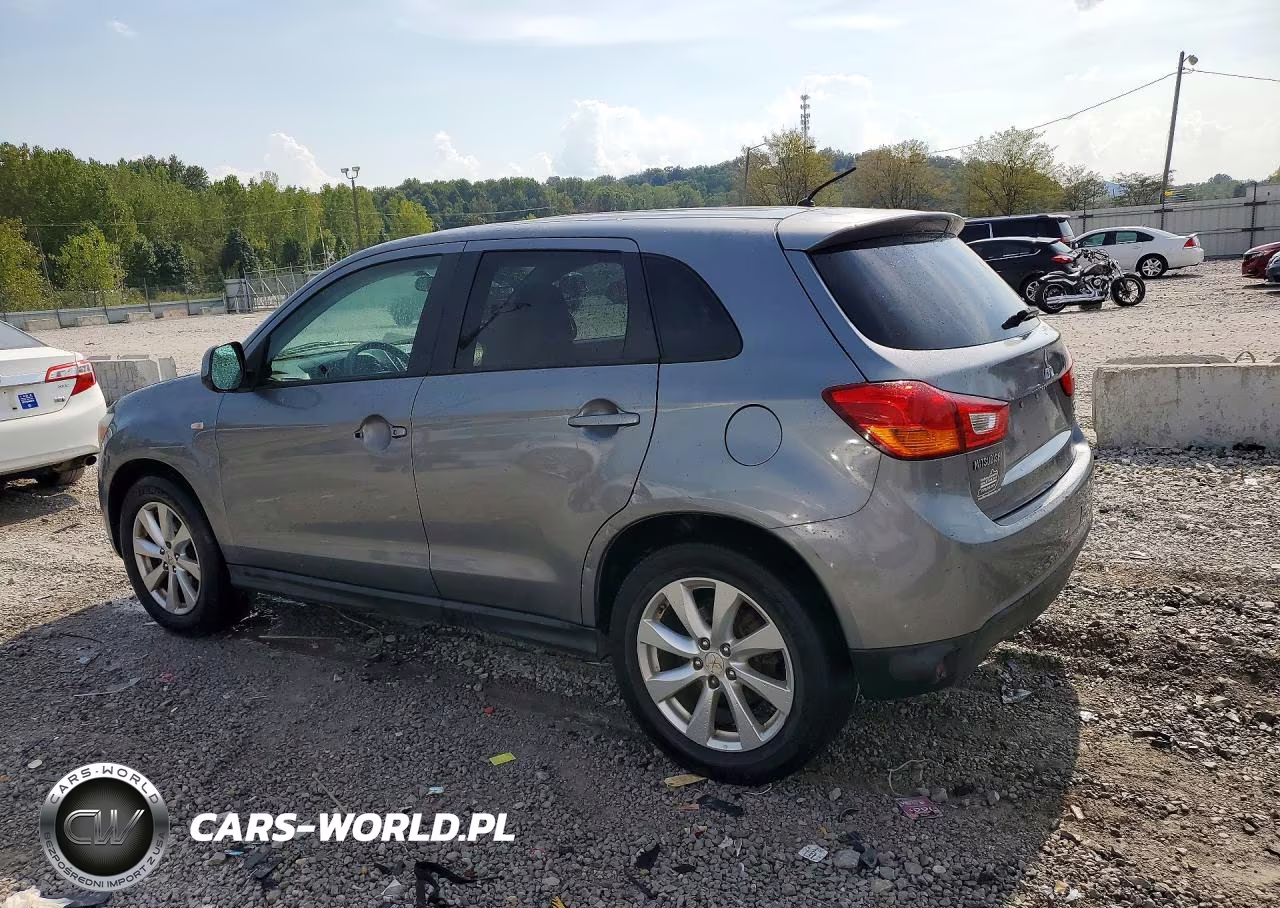 2015 Mitsubishi Outlander Sport Es VIN:4A4AP3AW7FE042741 - 2