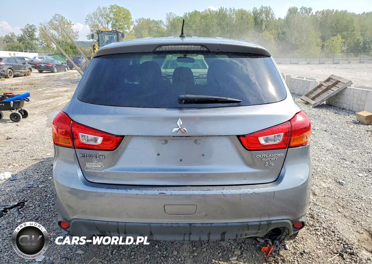 2015 Mitsubishi Outlander Sport Es VIN:4A4AP3AW7FE042741 - 6