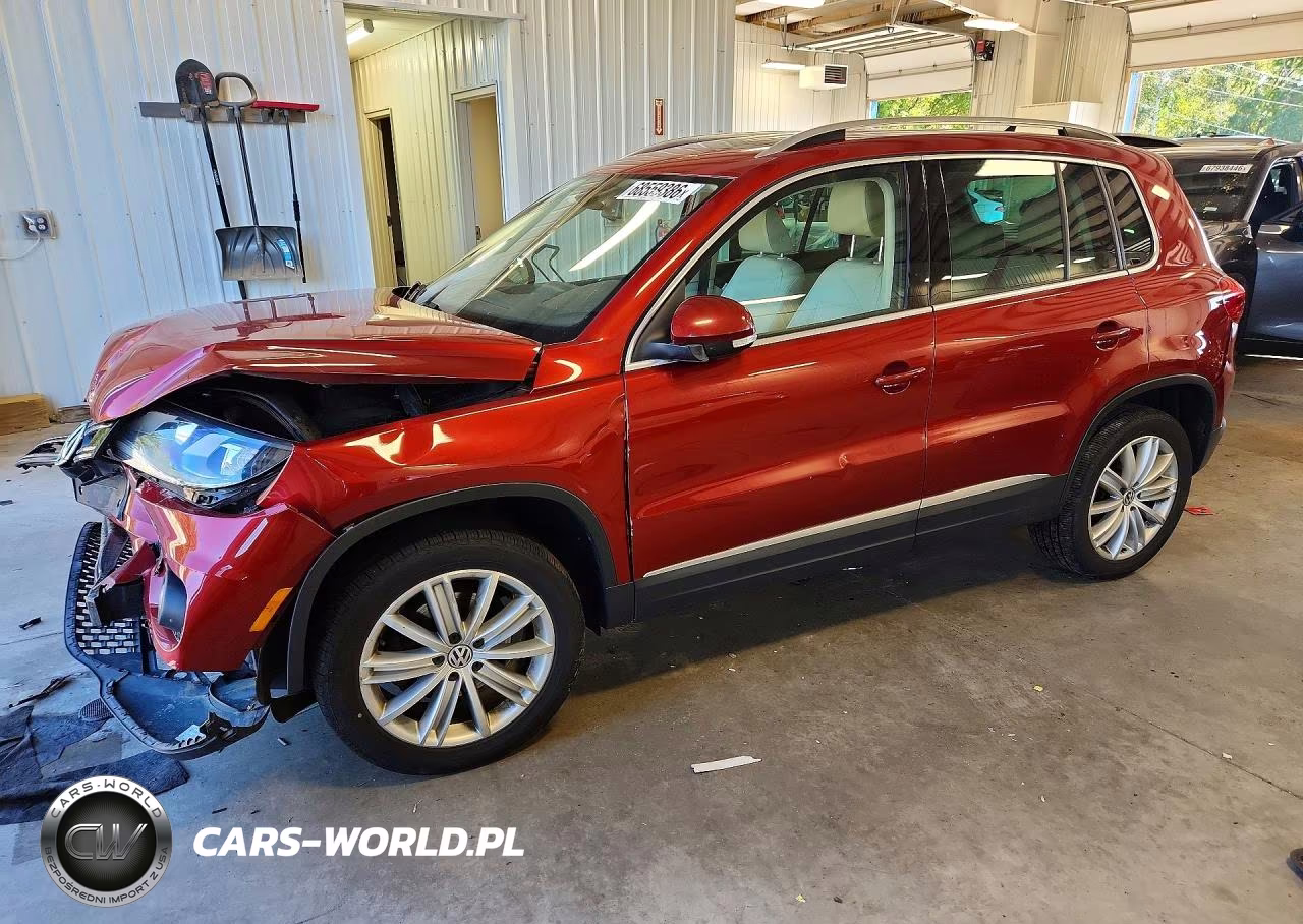 2016 Volkswagen Tiguan S VIN:WVGBV7AX8GW084022 - 1