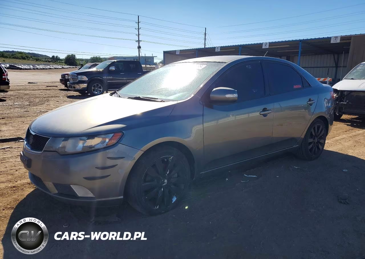 2010 Kia Forte Sx VIN:KNAFW4A34A5052080 - 1