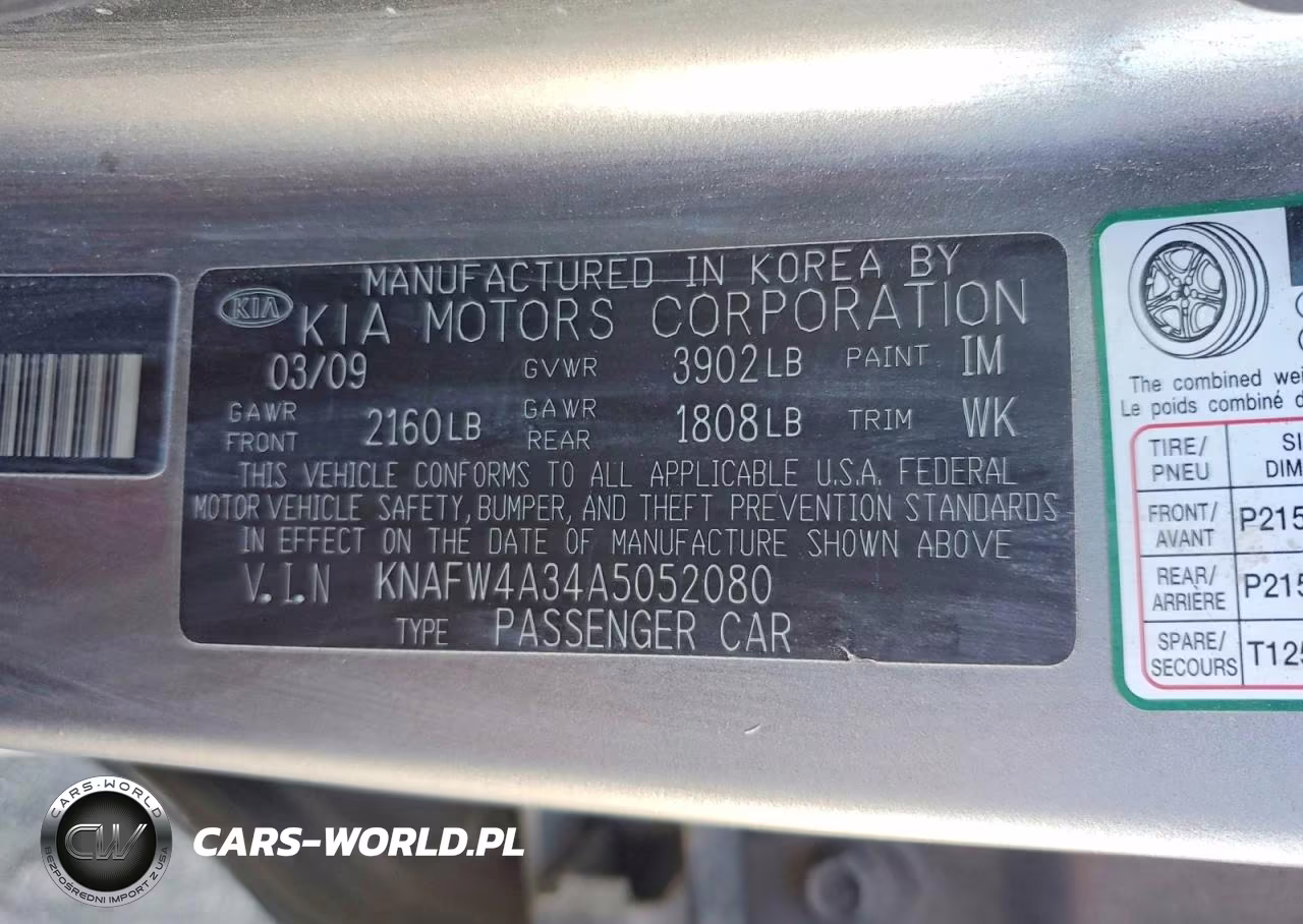 2010 Kia Forte Sx VIN:KNAFW4A34A5052080 - 12