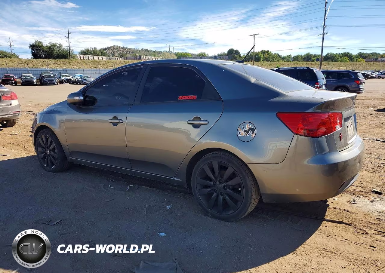 2010 Kia Forte Sx VIN:KNAFW4A34A5052080 - 2