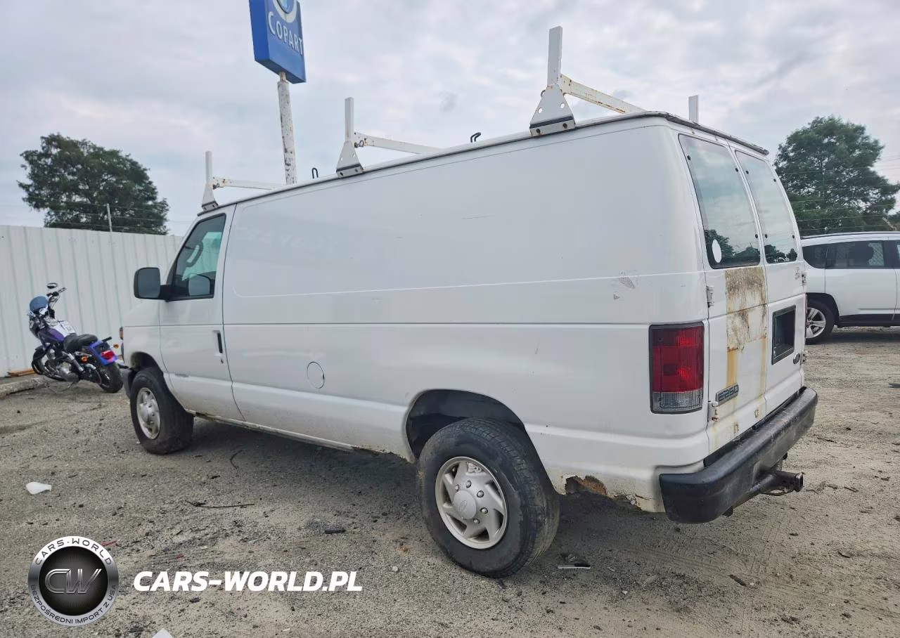 2008 Ford Econoline E250 Van VIN:1FTNE24W68DA29072 - 2