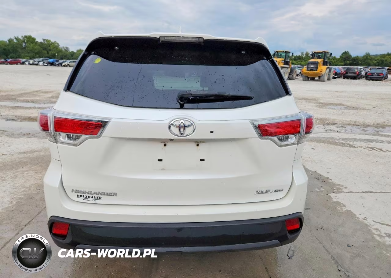 2015 Toyota Highlander Xle VIN:5TDJKRFH2FS082500 - 6