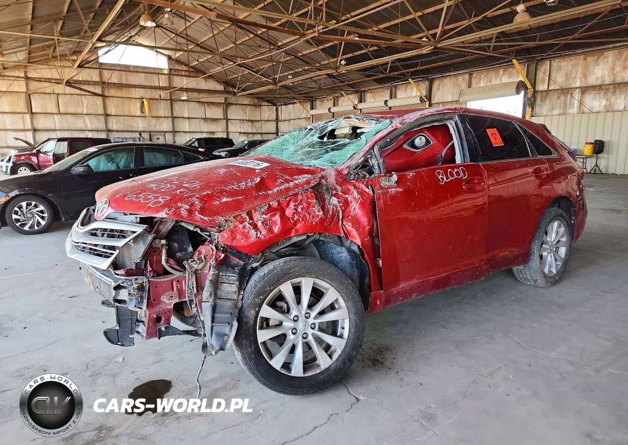 2013 Toyota Venza Le VIN:4T3ZA3BB8DU066558 - 1