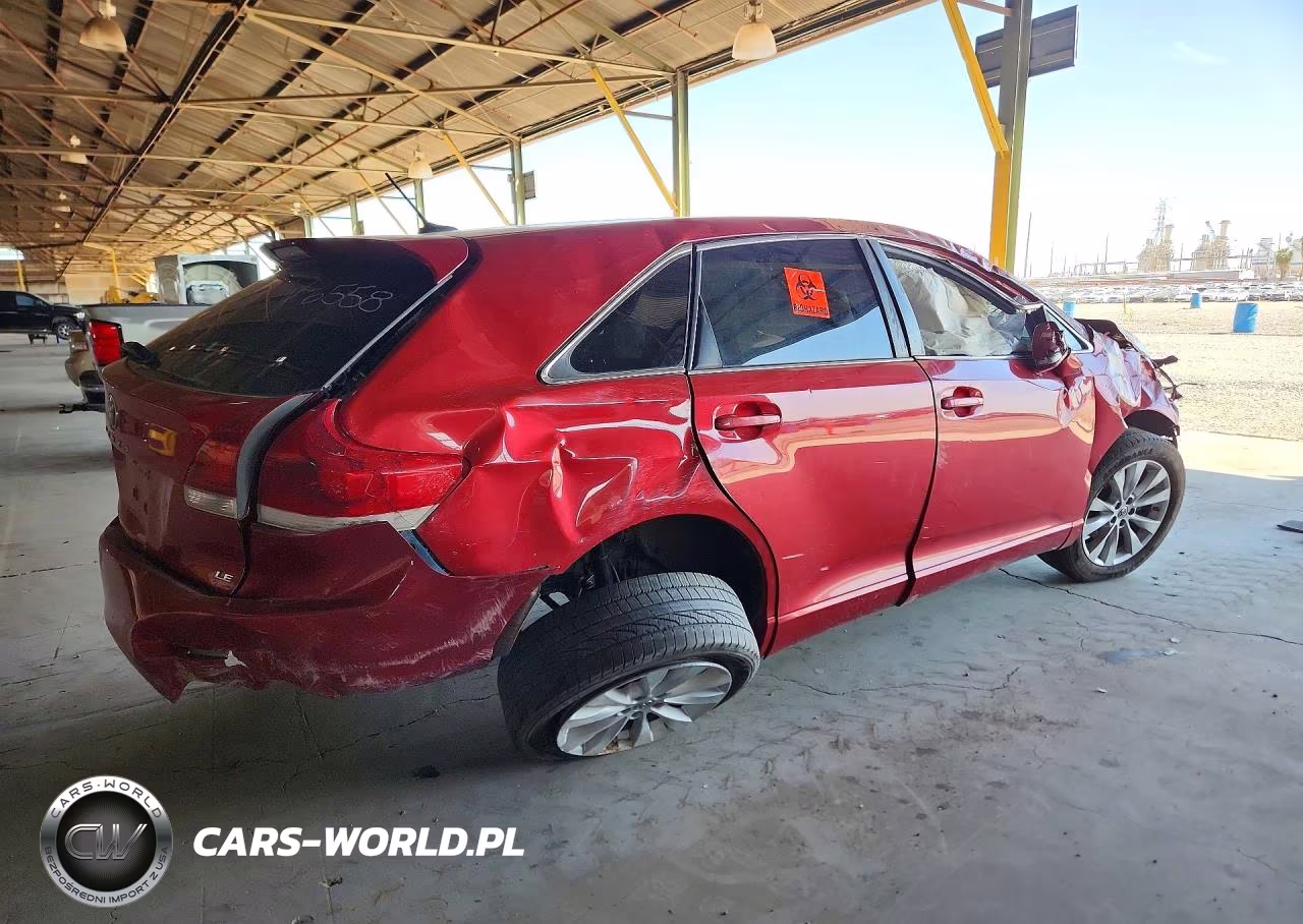 2013 Toyota Venza Le VIN:4T3ZA3BB8DU066558 - 3