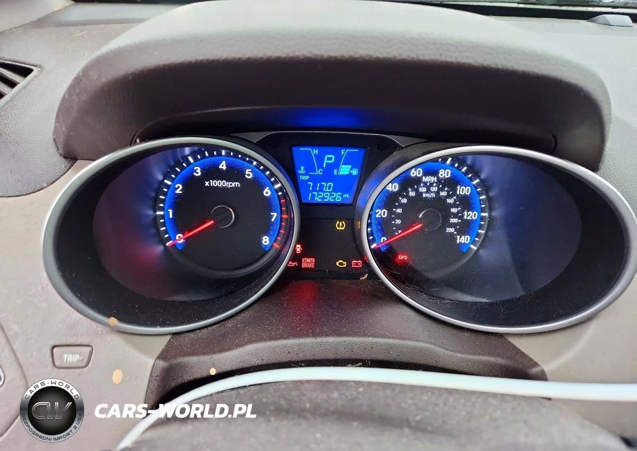 2013 Hyundai Tucson Gls VIN:KM8JUCAC0DU566575 - 9