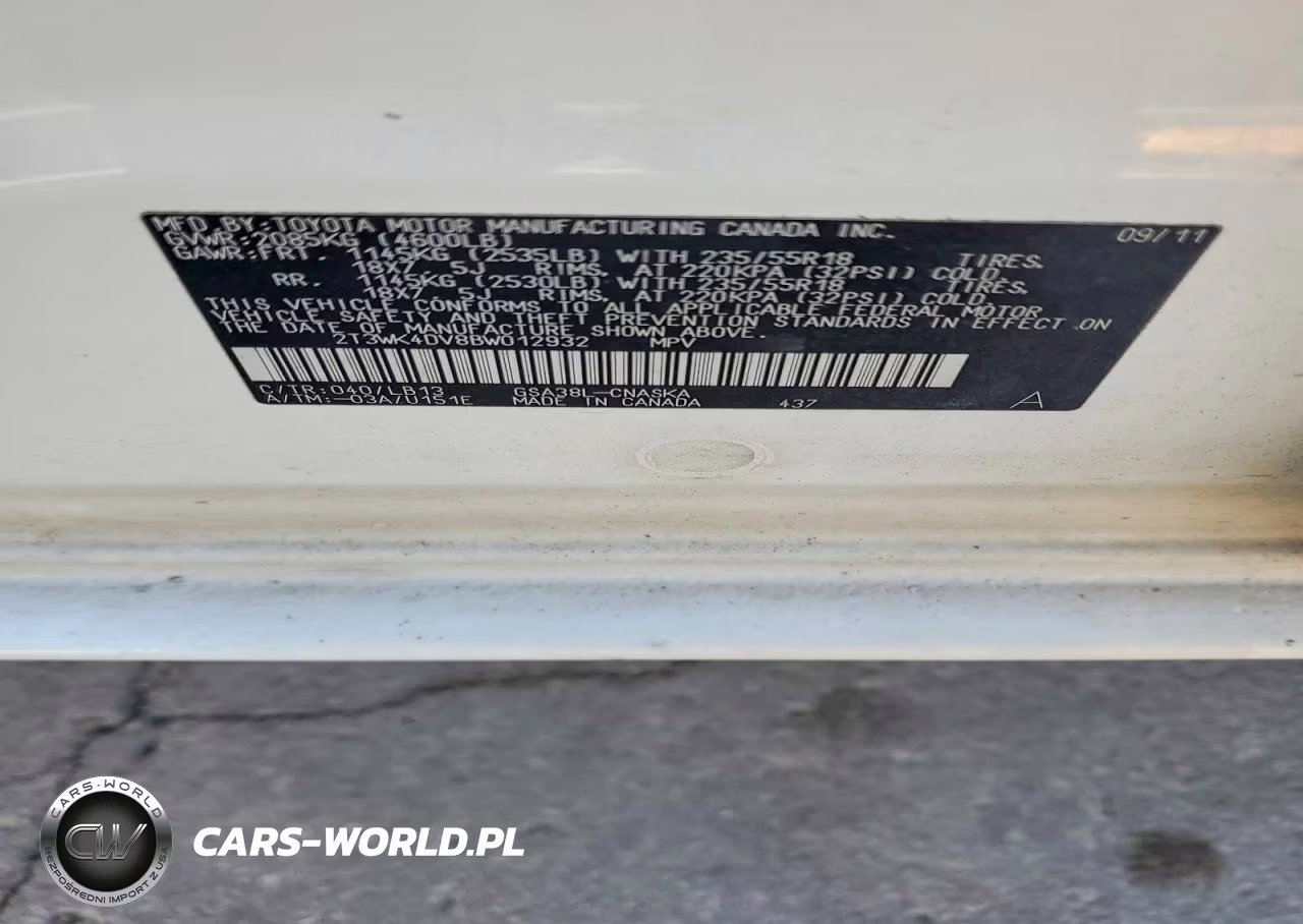 2011 Toyota Rav4 Sport VIN:2T3WK4DV8BW012932 - 13
