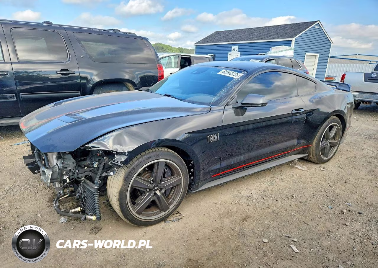 2022 Ford Mustang Mach I VIN:1FA6P8R00N5555165 - 1