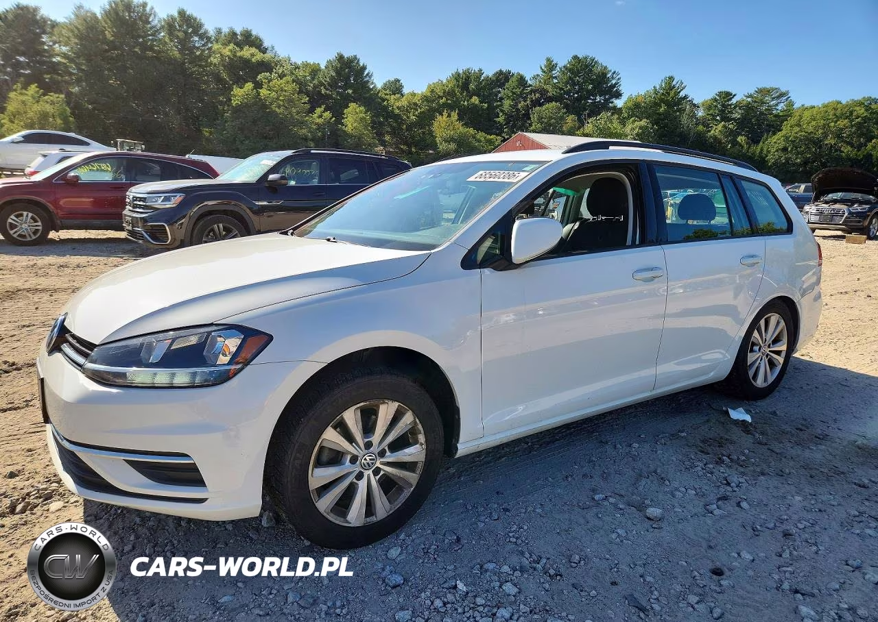 2018 Volkswagen Golf Sportwagen S VIN:3VW117AU6JM766046 - 1