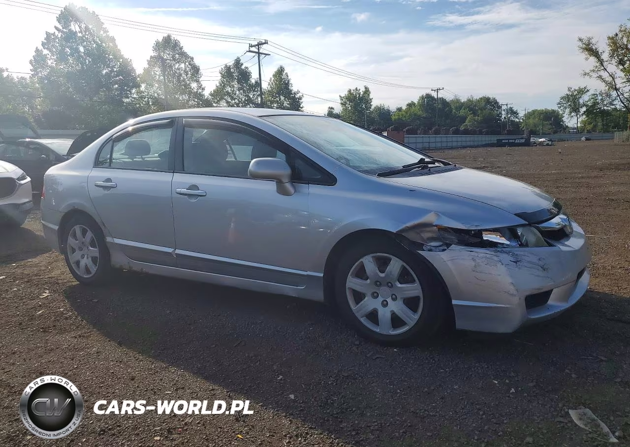2009 Honda Civic Lx VIN:2HGFA16539H326434 - 4