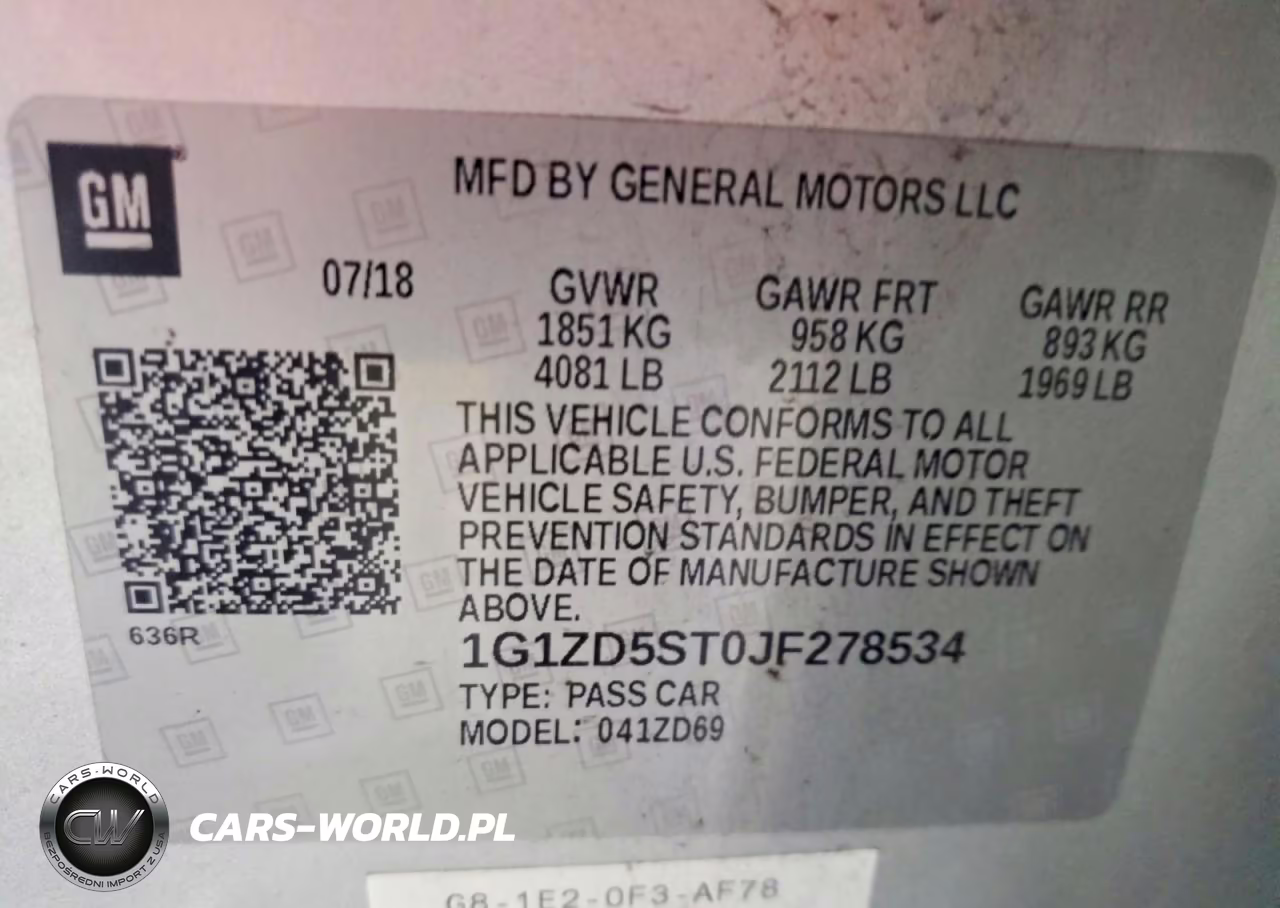 2018 Chevrolet Malibu Lt VIN:1G1ZD5ST0JF278534 - 12