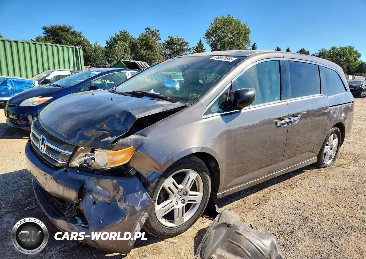 2011 Honda Odyssey Touring VIN:5FNRL5H95BB063940 - 1