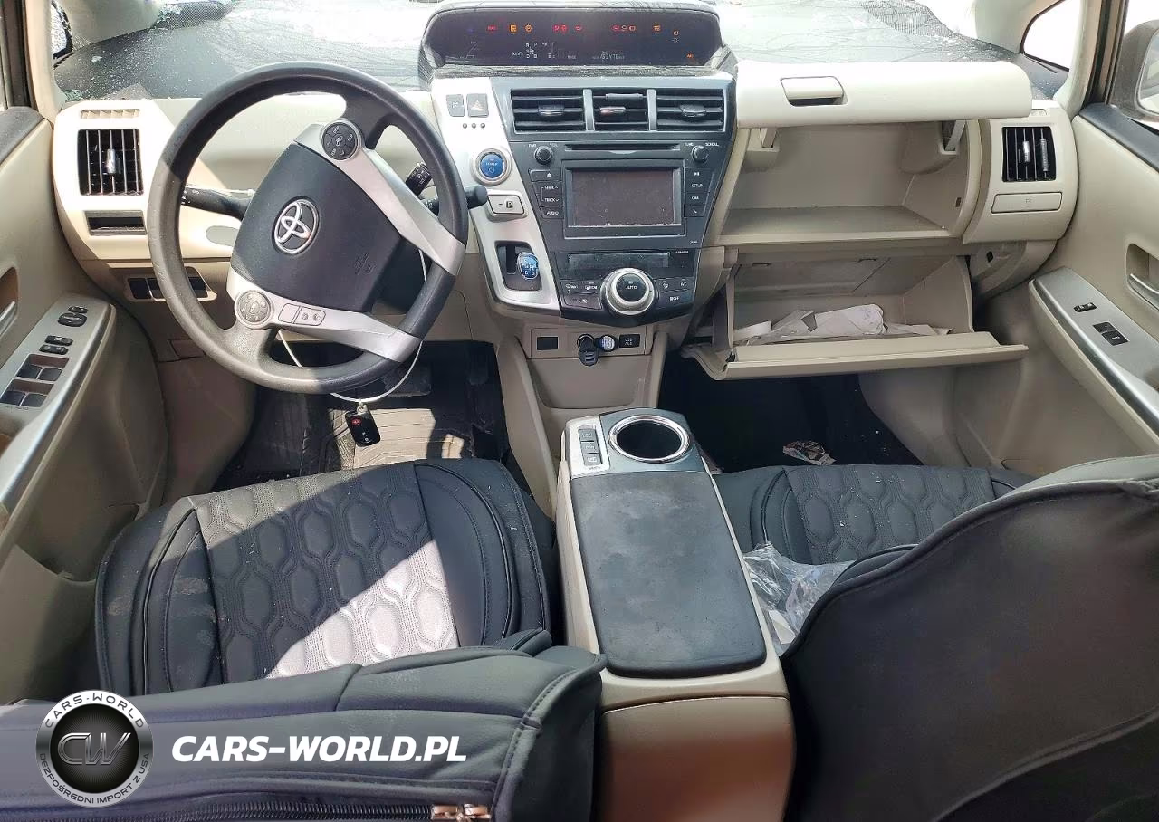 2014 Toyota Prius V Two VIN:JTDZN3EUXEJ015290 - 8