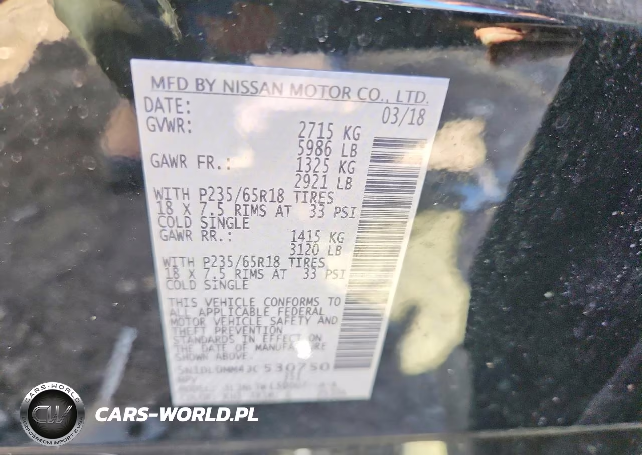 2018 Infiniti Qx60 Base VIN:5N1DL0MM4JC530750 - 13