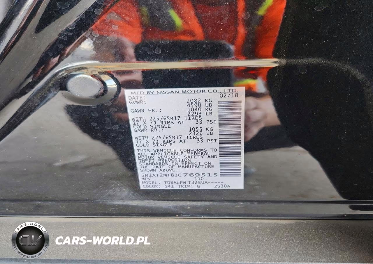 2018 Nissan Rogue S VIN:5N1AT2MT8JC769515 - 12