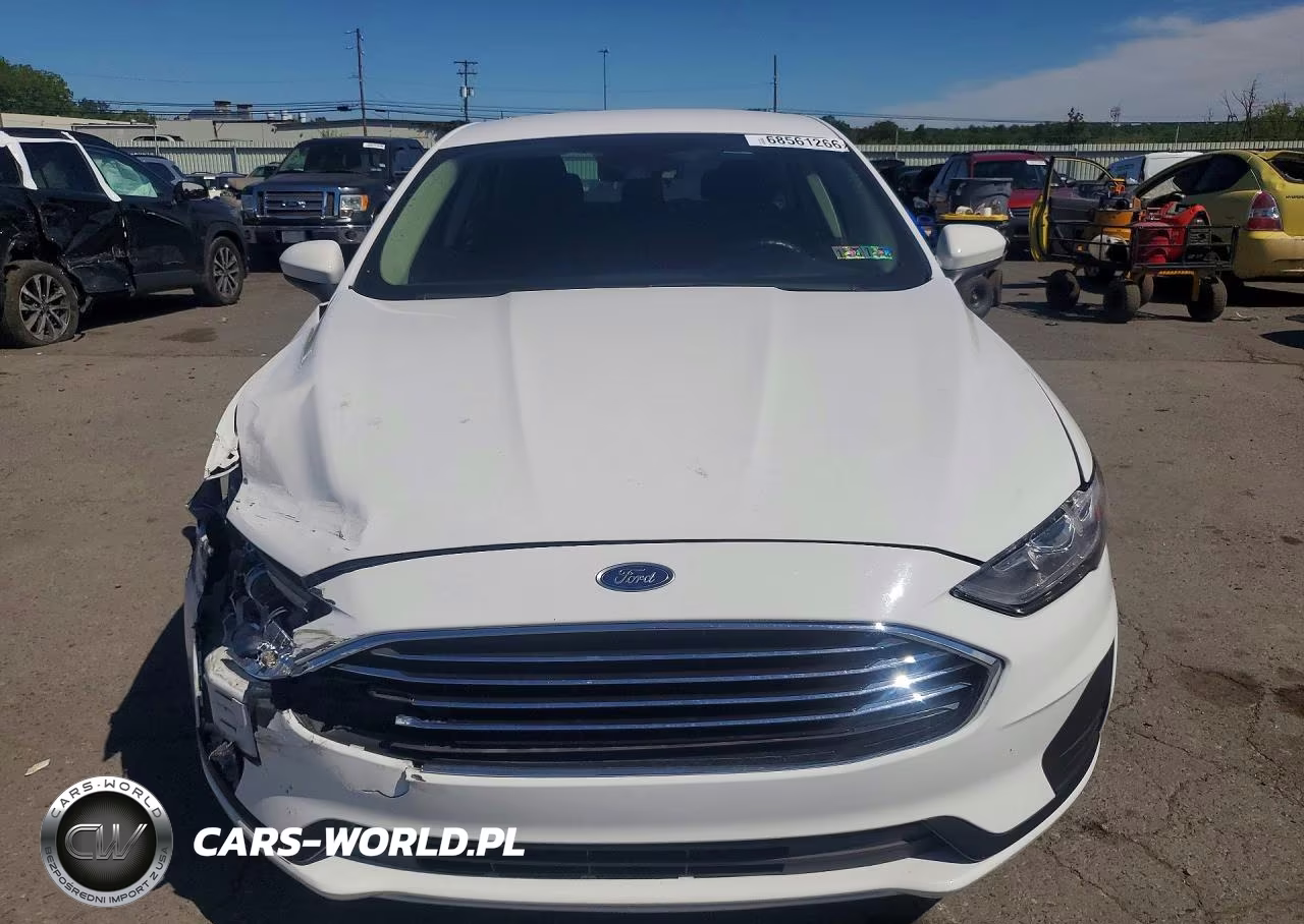 2019 Ford Fusion Se VIN:3FA6P0LU0KR221482 - 5