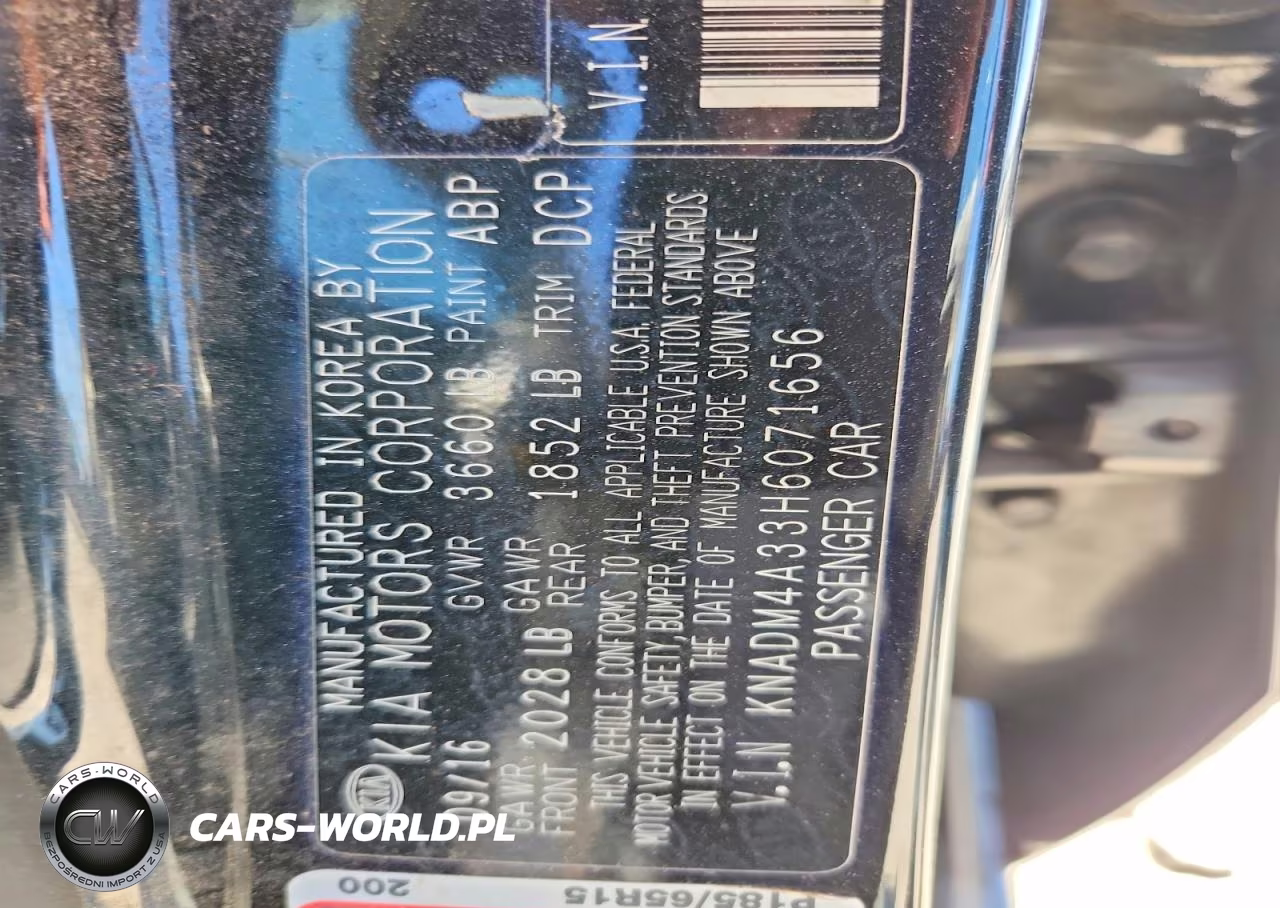 2017 Kia Rio Lx VIN:KNADM4A33H6071656 - 13