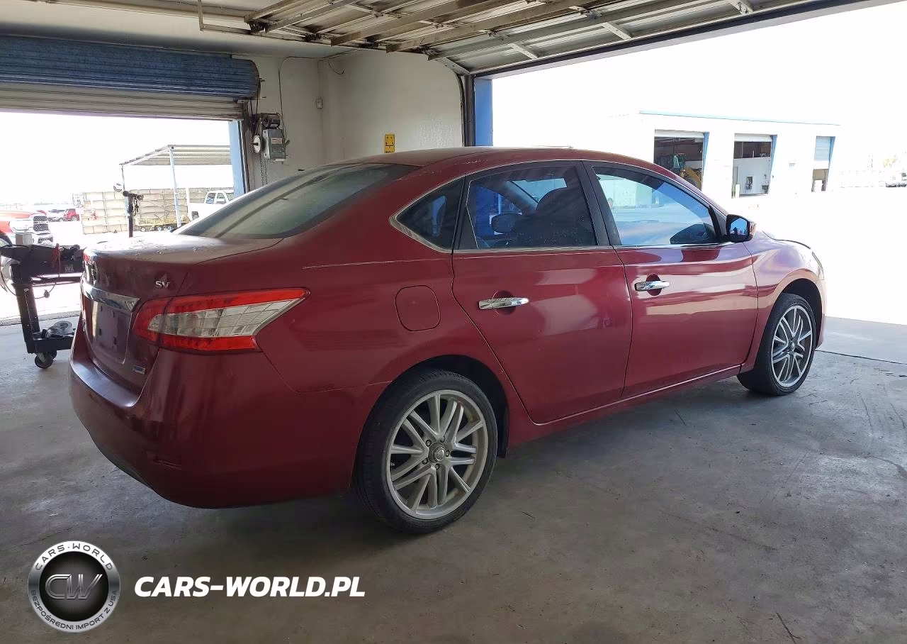 2014 Nissan Sentra S VIN:3N1AB7AP8EY253750 - 3