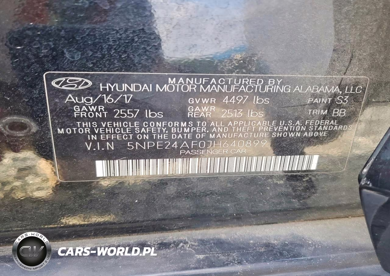 2018 Hyundai Sonata Se VIN:5NPE24AF0JH640899 - 12