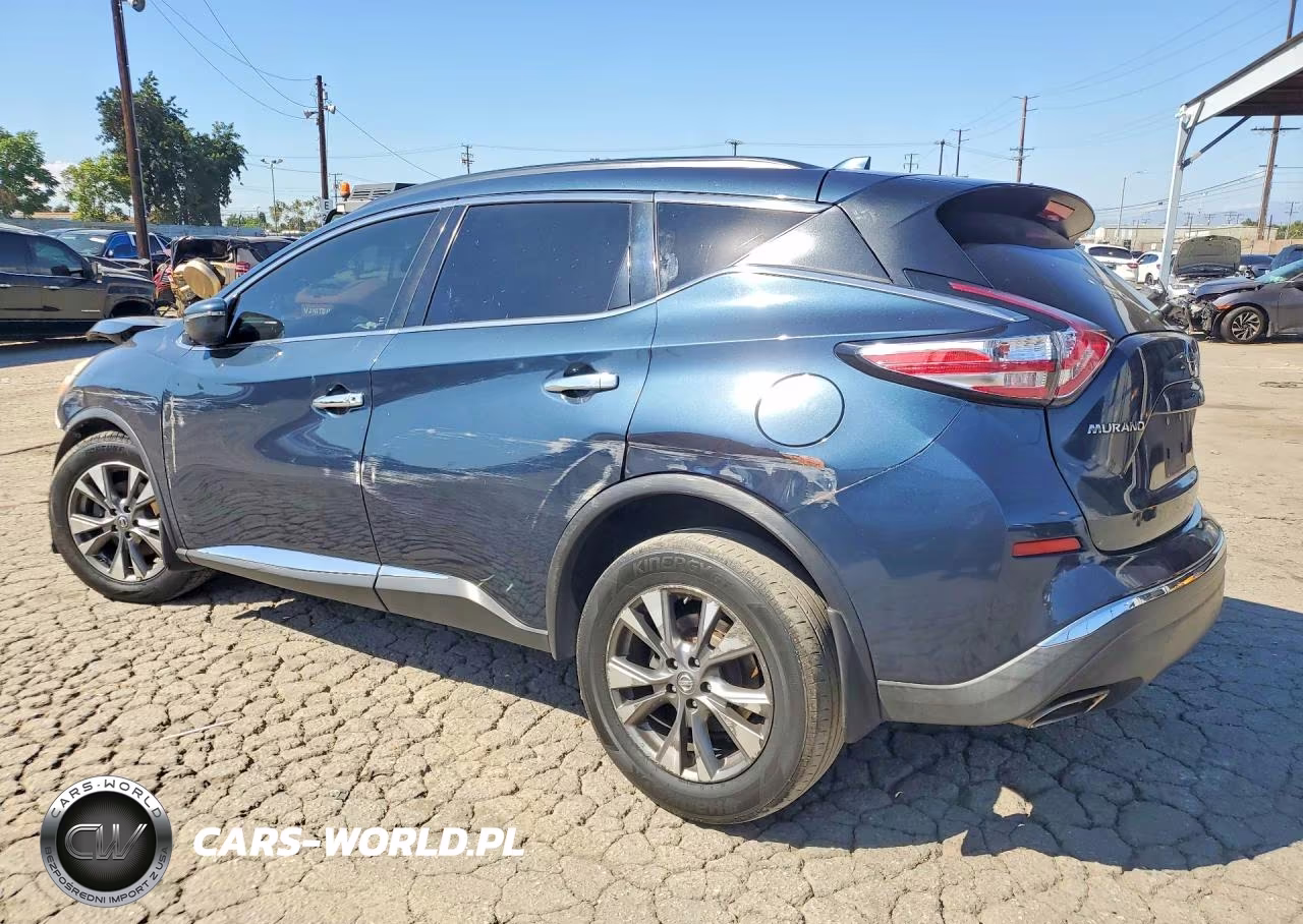 2017 Nissan Murano Sv VIN:5N1AZ2MG7HN177975 - 2