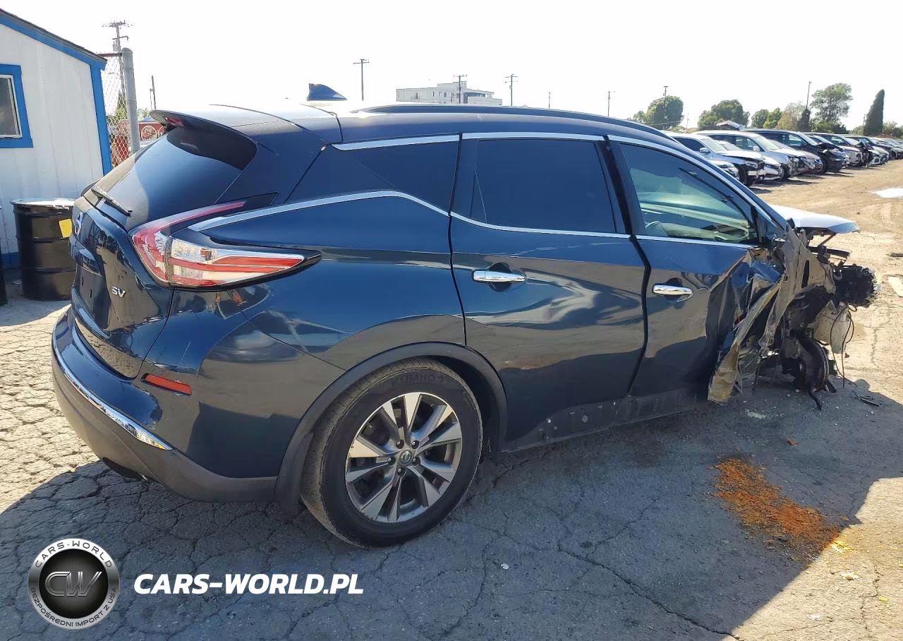 2017 Nissan Murano Sv VIN:5N1AZ2MG7HN177975 - 3