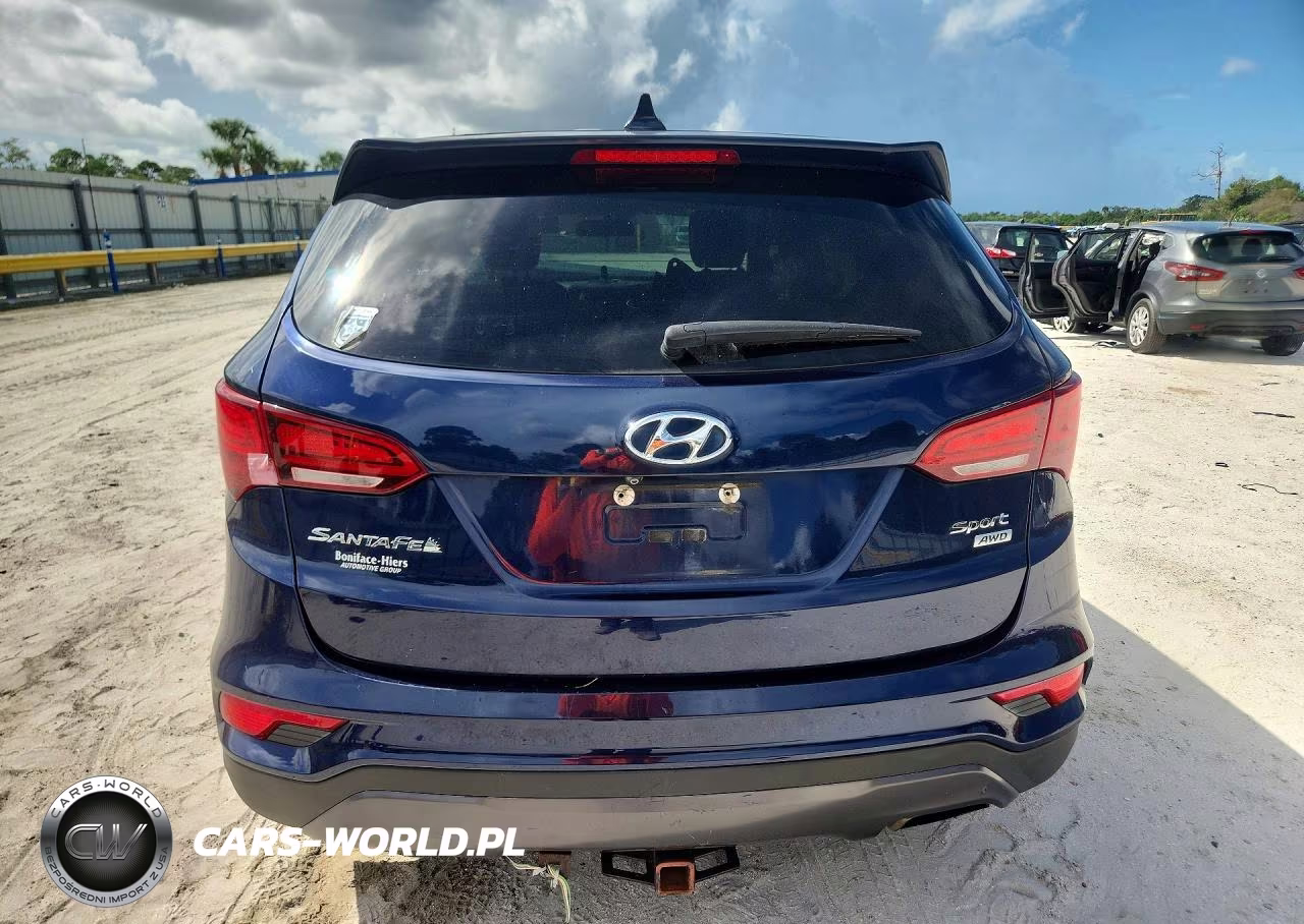 2017 Hyundai Santa Fe Sport 2.4L VIN:5XYZTDLB3HG441324 - 6